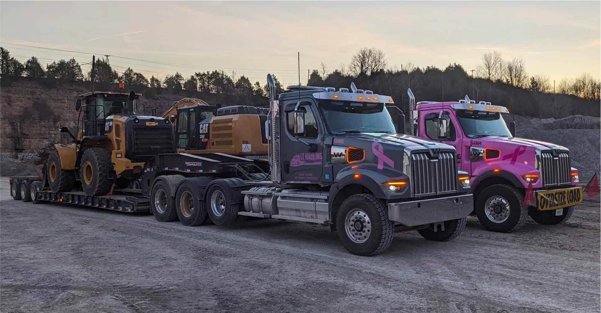 Oversized load hauling